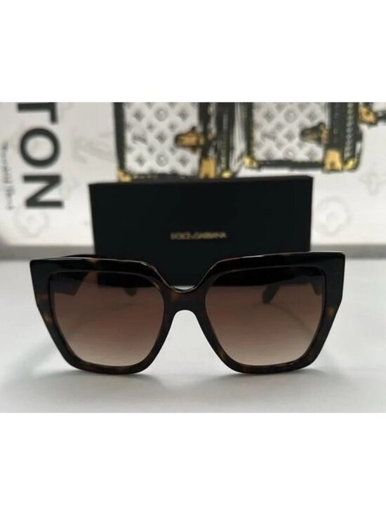 Dolce and Gabbana Brown Gradient Butterfly Ladies Sunglasses DG4438 502/13 55 main image 4